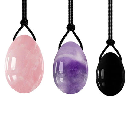 Natural Quartz Yoni Egg Set Kegel Exerciser Balls Vginal Balls Muscle Jade Eggs Massager Vaginal Tightening Natural Jade