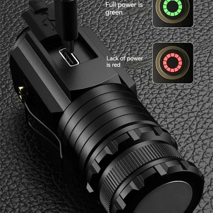 Portable Powerful Mini LED Flashlight With pen clip Rechargeable Pocket Emergency Torch Waterproof Hiking Camping Flash Light