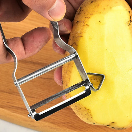 Stainless Steel Peeler Kitchen Vegetable Fruit Peeler Potato Slicer Carrot Peeler Multiple-Function Fruit And Vegetable Peeler