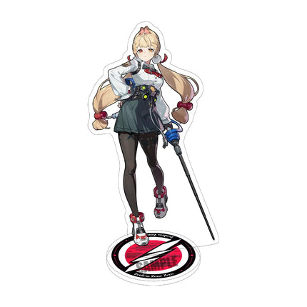 Game Zenless Zone Zero Sunna Cissia Promeia Hoshimi Miyabi Anime Acrylic Stand Model Plate Keychain Desk Decor Collection gift