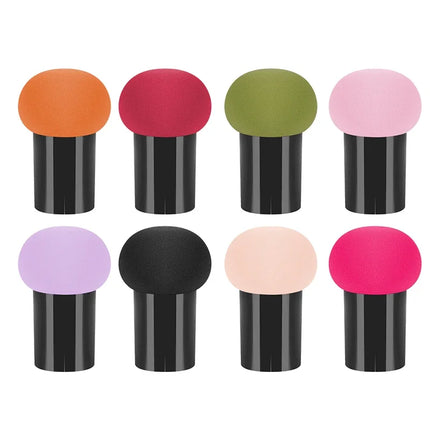 Mushroom head cosmetic puff foundation makeup sponge powder puff smooth sponge multi-function dry & wet beauty makeup tool