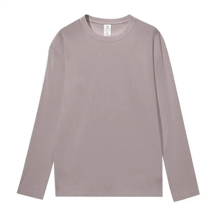 230g Cotton Long Sleeves T Shirt print Logo Embroidered Name Men Women Spring Autumn Custom Photos Activity Jersey