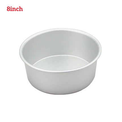 4/6/8/10/12inch Fixed Base Round Cake Pan Aluminum DIY Cakes Pastry Mould Cheesecake Mould  Nonstick Cake Tin Kitchen Tools