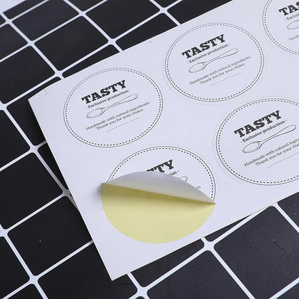 1000 PCS Custom Stickers Customize Logo Label Sticker Personalized Stickers Packaging Labels Design Your Own Sticker