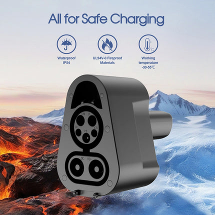 GOODCELL CCS1 to NACS 250KW Max Charger Adapter Compatible with Tesla Model 3/X/Y  Fit For Tesla Charging From CCS1 Station