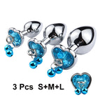 heart SML blue