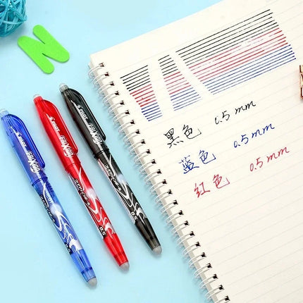 Pilot Erasable Gel Pen Magic Blue Black Red Ink 0.5mm Erasable Refill Rods Japanese Stationery Office School Writing Supplies