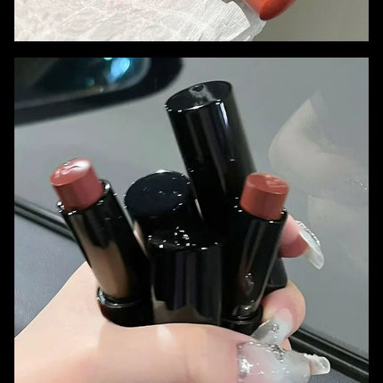 HERORANGE~ Low Saturation Light Lipstick Multi-purpose Stick Moisturizing White Natural Long-lasting Mirror Lipstick