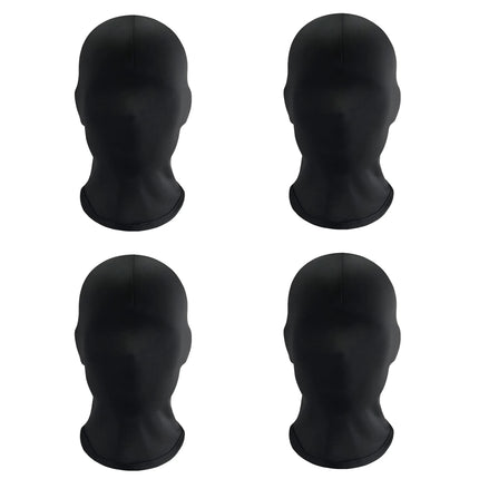 Non Hole Full Face Mask All-round Protection Wind-Protection Balaclava Hat Breathable High Elasticity Headgear for Men and Women