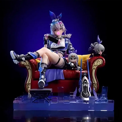 Honkai Star Rail Silver Wolf Anime Figure Pvc Collectible Statue Desktop Decoration Ornament Gift For Anime Collectors