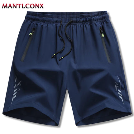 Men's Shorts Summer Football Soccer Sports Short Pants Breathable Drawstring Quick Dry Running Sports Shorts Men Jogging Bottom
