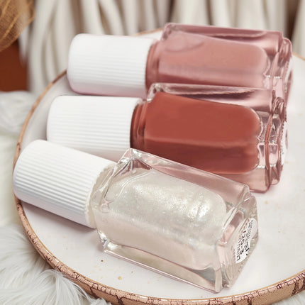 V20 Moon And Sixpence Set of 3 No-Bake Water-Based Nail Polishe Easy Peel off
