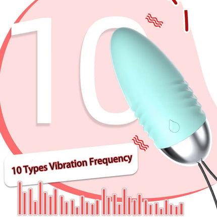 Wireless Remote Control Vibrator for Women 10 Speed Clitoris Stimulator Bullet Egg Panties Ball Sex Toy Masturbator