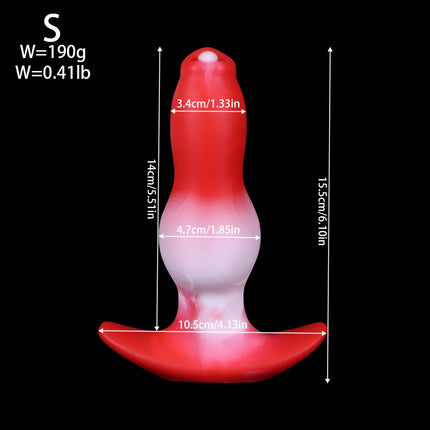 Wearable Anti Drop Butt Plug Huge Anal Plug Dilator Training Expansion Prostate Massage Big Anal Extender For Women Men Sex Toys