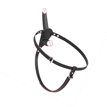 Strap On Wearable Double Penetration Cock G-Spot Dildo Panties for Lesbian Anus Vagina Massager Couples Sex Toys Adult Products