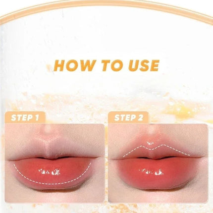 Judydoll Lip Glaze Mirror Shine Watery Lipstick Non-Stick Cup Long Lasting Moisturising Lip Tint Waterproof Makeup Cosmetics