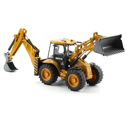 Huina 1812 1:60 Diecast Alloy Dump Truck Hobby Collection Model Full Metal Die Cast Car Toys for Boys Home Decoration Birthday、