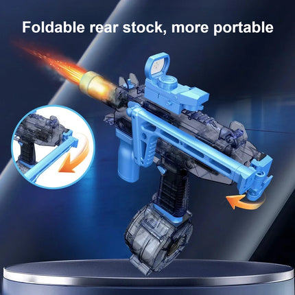 Electric Water Gun Toy with LED Sight Automatic UJ1 Rapid Fire Water Pistol Spray Blaster Pool Outdoor Toys for Boys Adult Gifts