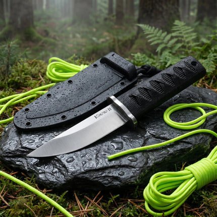 Lightweight Compact Outdoor Knife - Durable and Wear-Resistant Material, Practical Cutting Tool for Daily Commuting, Camping, an