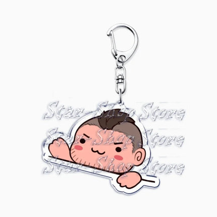 Hot Military Game Ghost Chibis Keychains for Accessories Cod Soldier Soap Simon Riley Keyring Jewelry Fans Friends Gaming Gifts