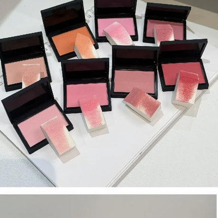 Professional Makeup Powder Blush Nude Pink Blusher Makeup Blush Palette Cheek Color Cosmetics Palette Powder Pink Cream Face