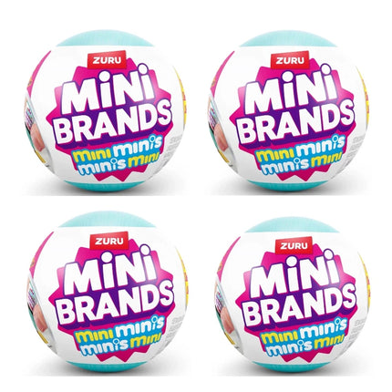 Mini Fridge Surprise Ball w/ 30+ Food Figures - Mystery Blind Box Collectible Kids Gift  surprise box mistery box