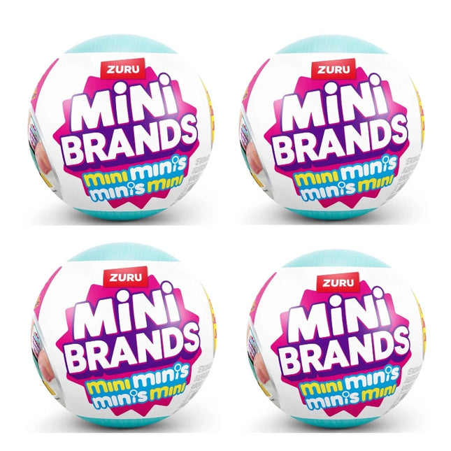Mini Fridge Surprise Ball w/ 30+ Food Figures - Mystery Blind Box Collectible Kids Gift  surprise box mistery box