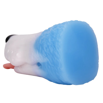 Big Animal Silicone Dog Mouth Male Masturbator Pocket Pussies Stroker Soft Deep Throat with 3D Textured Realistic Sex Toy ForMan