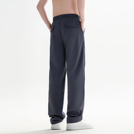 Men's Pants Loose Cool Casual Long Pants Elastic Waist Long Pant Casual Large Size Streetwear Lightweight Trousers