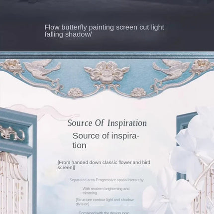 Flower Knows Makeup Butterfly Cloud Collar Collection Embossed Highlight&Contour Palette Face Powder Iluminador Contouring Kit
