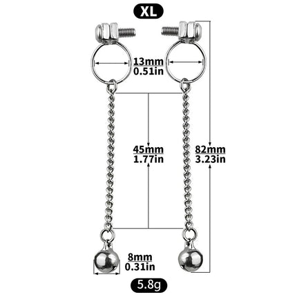 QKKQ Stainless Steel Chest Clamp Breast Bondage Nipples Pleasure Wearable Erotic Bra Nipple Stimulation For Women Sexy Tools