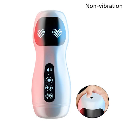 Automatic Male Masturbator Cup Sucking Vibration Blowjob Real Vagina Pocket Pussy Penis Oral Sex Machine Adults Toys For Man 18+