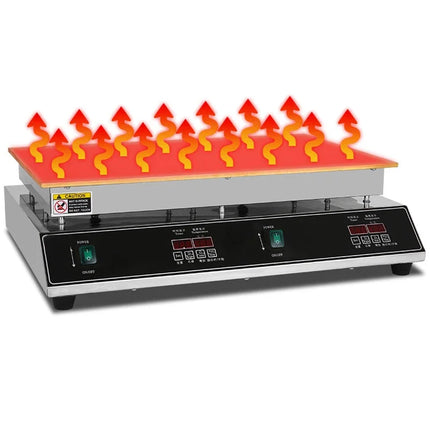 QM-76HL Commercial French Soufflé Machine Full Copper Grill Souffle Machine Cakes Desserts Intelligent Timing Constant Temperatu