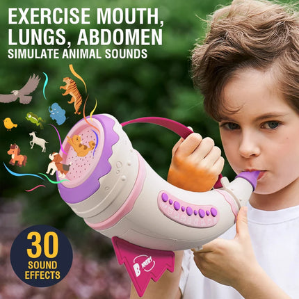 Animal Whistle Sound Assembly 30 Sound Effects Simulation Calls Horn Trumpet Musical Instrument Training Lung Capacity Kid Gift