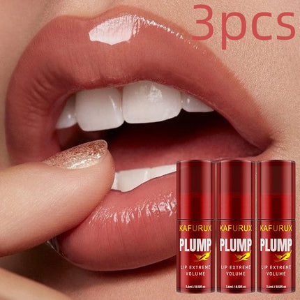 3 Pcs Lip Plump Moisturizing lip Oil Long Lasting Lip Gloss Serum Instant Volumising Essence Oil Repair lip Fine Lines Makeup
