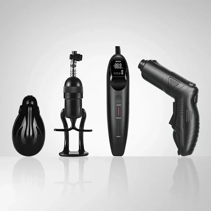Electric Manual Vacuum Pump Penis Pump/Anal Pump for Adult Negative Pressure Exercise Suction Pressure Gauge Handle Accessory