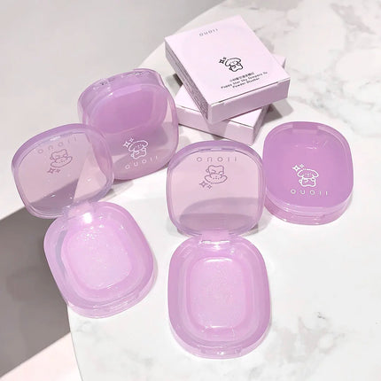 Jelly Fine Flash Blush Moisturizing Lip Cheek Dye Lip Gloss Long-lasting Brightening Natural Temperature Change Shimmer Blusher