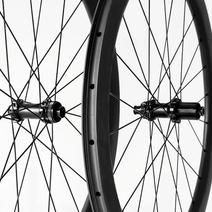 Carbon Wheelset 700c Ratchet System 36T Disc Brake Cyclocross Wheels Center Lock 30/40/50mm Wheels for Cycling Gravel Bike