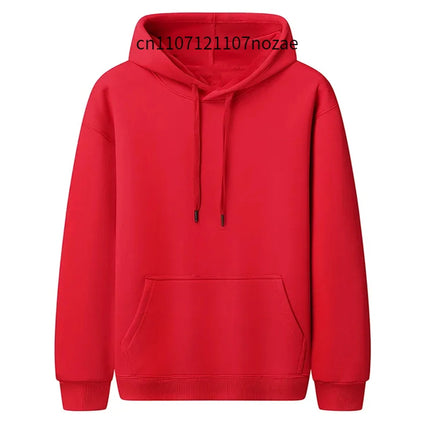 Loose Fleece Men's Women Oversize Casual Sweatshirt Hoodies Couple Unisex Pullover Autumn Winter Cotton Sport Hoody Clothing Top
