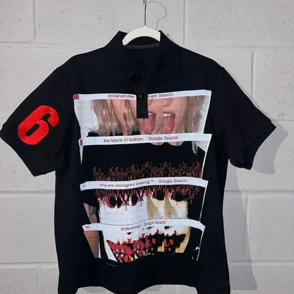 Vintage Sounds Collection Graphic T Shirts Goth Style Streetwear Harajuku Short Sleeve Y2k Tops Polo t shirt for men clothing