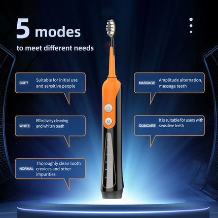S9 Sonic Electric Toothbrush Cordless USB Rechargeable Ultrasonic Whitening Waterproof Automatic Tooth Brush for Oral Care