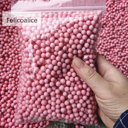 6-8mm 4000pcs Multi Color Foam Balls Mini Beads Polystyrene Styrofoam Filler Bubble Ball DIY Wedding Christmas Party Decoration