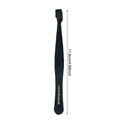 Stainless Steel Lower False Eyelashes Tweezer Lashes Extension Hair Removal Tweezers DIY Eyelashes Applicator Makeup Tools