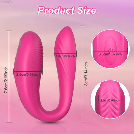 Sex Toys Vibrator Women Couple Clitoris Vagina Stimulator Double Penetration Vagina Vibrator Dildo Vibration Adult Products