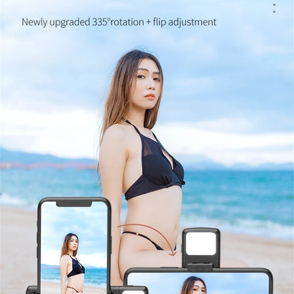 Newly upgraded selfie tripod wireless Bluetooth multifunctional handheld gimbal stabilizer, suitable for outdoor sports shooting