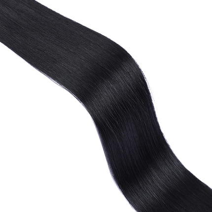 DIYOMO Butterfly Weft Hair Extensions for Women Hand Tied Invisible Weave Double Sided PU Hole Genius Weft Bundles