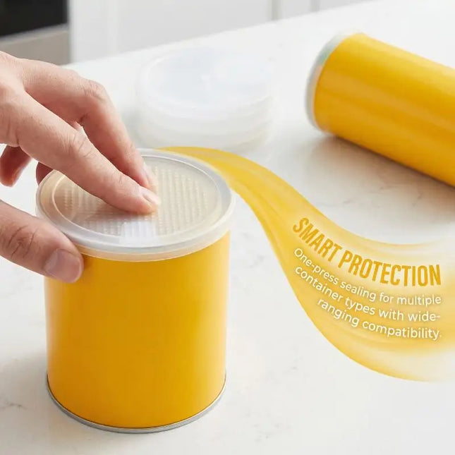 New 10Pcs Various Sizes PE Tight Seal Lids Reusable Leak Proof Replacement Lids For Canned Goods Or Pet Dog Cat Food Universal