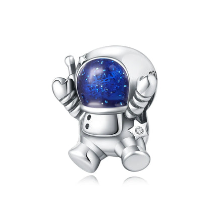 Orstarry Charm Silver 925 Beads Blue Series Fit Bracelet Charms DIY Original Fashion Pendants For Women Jewelry Trendy Gifts