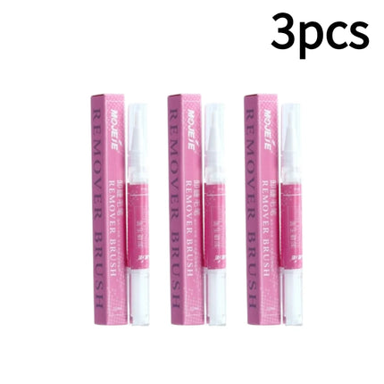 1/2/3/4/5pcs Eyelash Extensions Glue Remover Pen Non-irritating Quick Drying Adhesive Transparent Gel Remover Pen