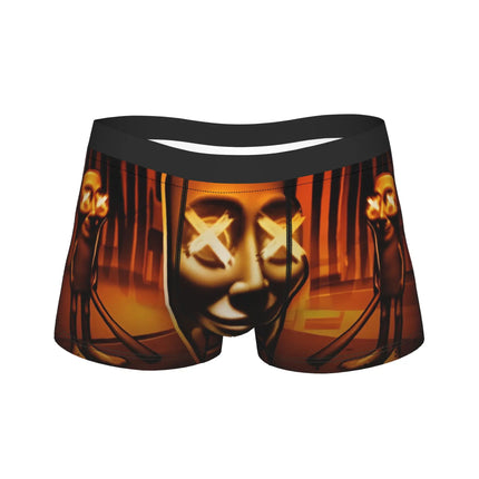 Hot Boxer Tung Tung Tung Sahur Shorts Panties Briefs Man Underwear Italian Brainrot Meme Polyester Underpants for Male Plus Size